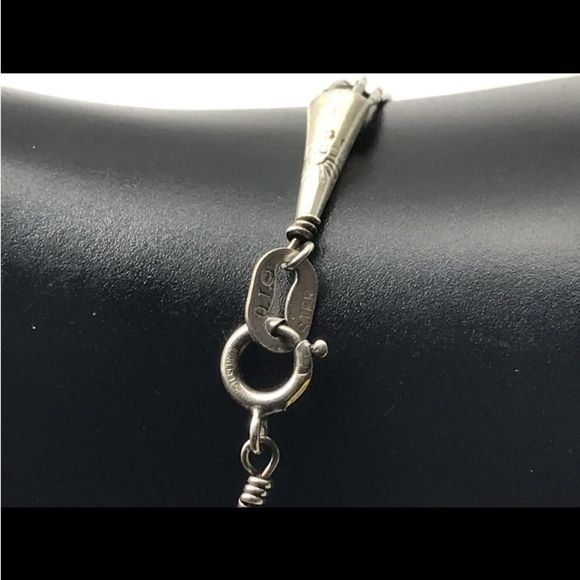 ☀️ Native American vintage liquid sterling silver bracelet ☀️ - Picture 3 of 5